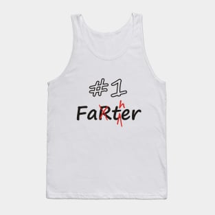 Number 1 Father (Farter) Tank Top